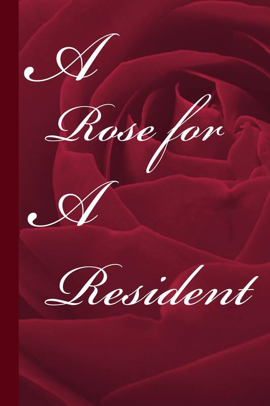 Rose for a Resident Valentine's Day event